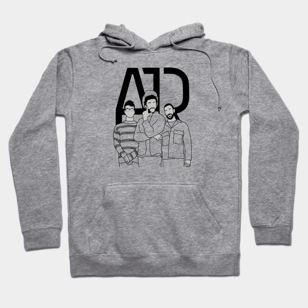 AJR Minimalist Hoodie by mirailecs